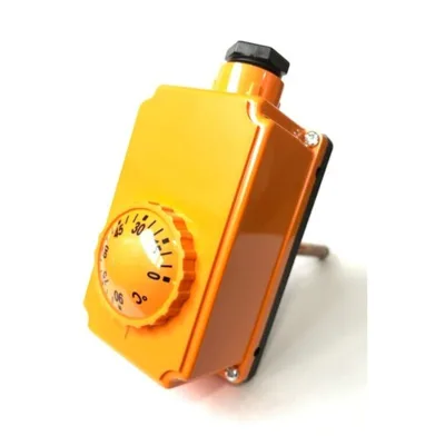 WZA-CY Hot Water Pipe Temperature Controller 30-110 Degree Thermostat Switch for Boiler Heating Pipeline and Solar Water Heater