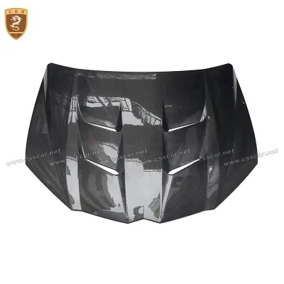 3K Real Carbon Glossy MSY Style Engine Hood Cover for Lambor Urus Front Hood