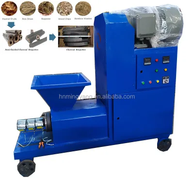 Bagasse Charcoal Making Machine Charcoal Extrusion Machine High Temperature Biomass Machine