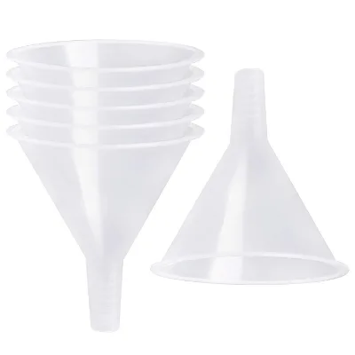 Widely Used Superior Quality Small Plastic Funnel for Liquid Oil School & Laboratory Tools