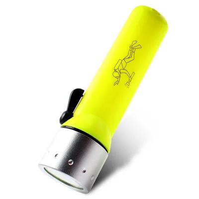 Superbright Waterproof LED Diving Flashlight Torch Underwater IP68 Led Flashlight