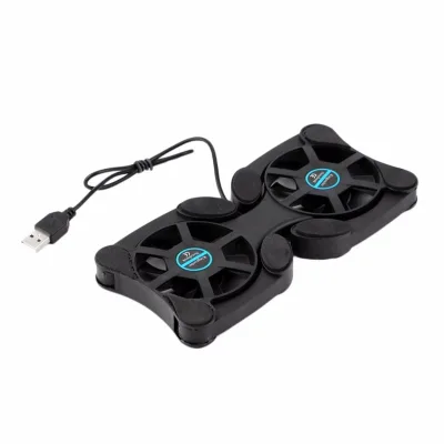 Hot Sale USB Port Mini Laptop Fan Folding Cooler Pads Plastic Evaporative Cooling Pad