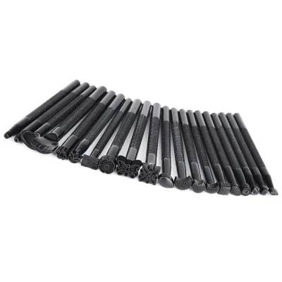 New Style Leather Working Stamping Tool Solid Metal Printing Tool Black Stamping Tool