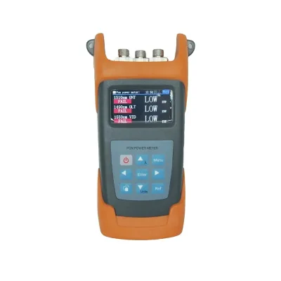 Waterproof PON Optical Power Meter FTTH Test Equipment