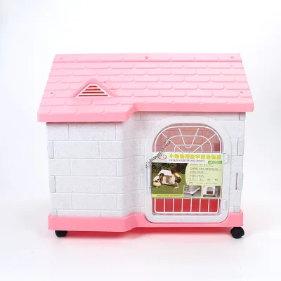 Wholesale Portable Luxury Design Indoor Outdoor Plastic Pet Cat Dog Sleeping House