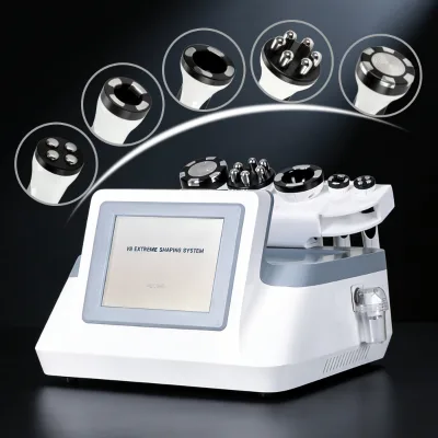 New OEM Factory Hot 40k Lipo Ultrasonic Cavitation Vella RF Slimming System Machine Hands US Plug Cream Plastic