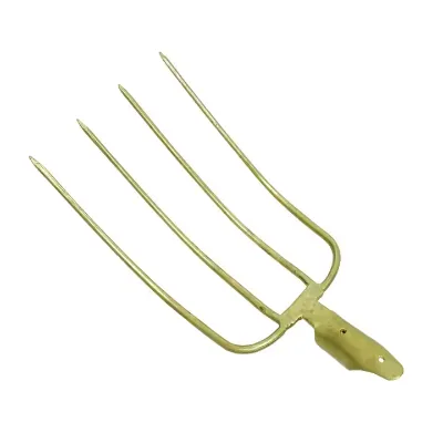 Four-Teeth Forged Steel Farm Fork for Garden Use