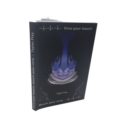 Novel printing paperback,book cover lenticular printing, high school textbook