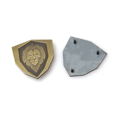 Custom Custom Plate Bag Hardwar Metal logo for Shoes China