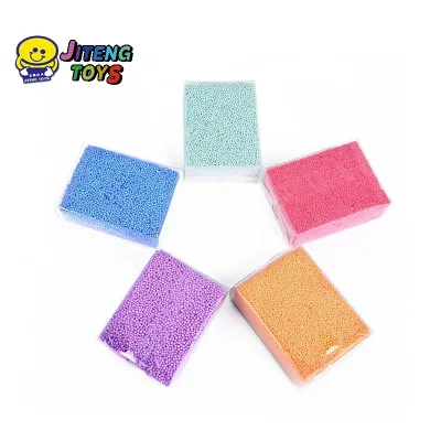 JITENG Nondry Playing Foam Toy Modeling Ball Clay Foam Plasticine for Art and Craft,Educational Learning Toy