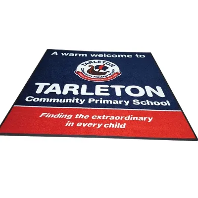 Custom Weatherproof Design Logo Outdoor Entrance Rubber Mat