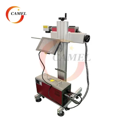 Fiber Laser Marking Machine Coding Printer for Plastic PE PPR PVC HDPE Extruded Pipe Cable Tube Hose/CO2 UV Flying Laser Printer