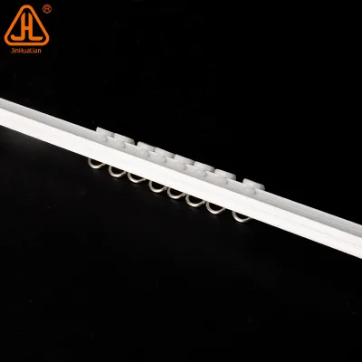 S Fold Curtain Track Wave Curtain Rail With S Fold Tape Flexible Curtain Track With Automatic Motor