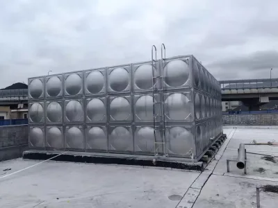 Stamping Formed Stainless Steel Sectional Water Tank Small Large Food Grade Hot Cold Water Tank 50000 Liters 1 Year Warranty