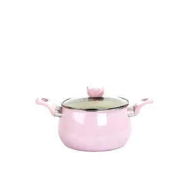 Aluminium Ceramic Casserole With Glass Lid
