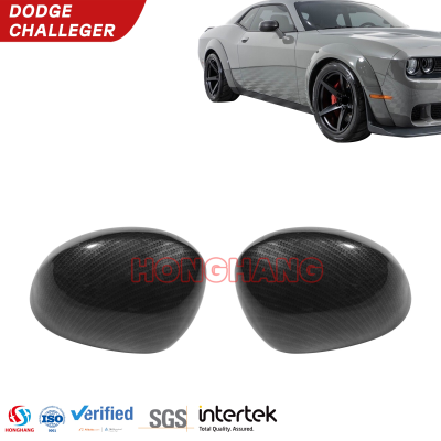 Chaoshenghang Direct Auto Parts ForDodge Challenger Mirror Housing 2009-2020, Factory Supply Carbon Fiber for Challenger 2019-
