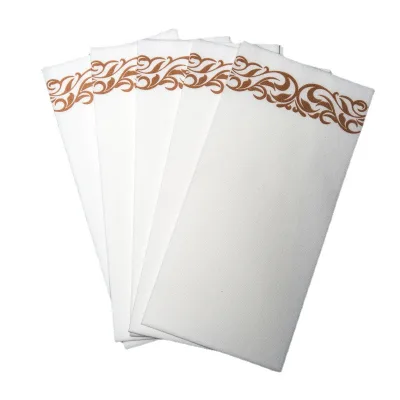 Hot Selling Hotel Coffee Folding Napkin Custom Colourful Facial Tissues Printed Dust Free Paper Napkin