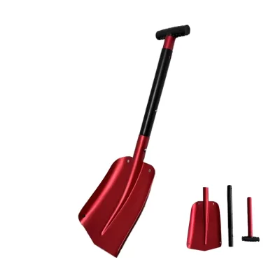 Portable Telescopic Aluminum Snow Shovel Adjustable Extension Version Light Aluminum Ice Scraper