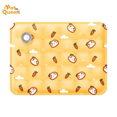Summer Anti-Slip Pet Cool Mat XL Oval Foldable Cloth Dog Cooling Bed Self Cooling Pad for Heat Dissipation