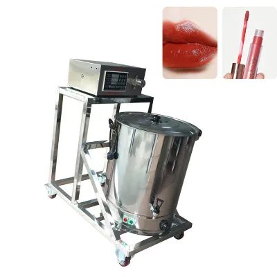 Cosmetic Lipstick Filling Machine 1 Nozzle Lipstick Candle Wax Filling Machine Lipstick Making Machines