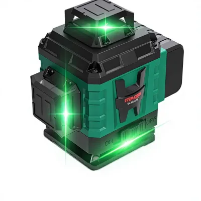 High Accuracy Level 12/16-Line Green Light Wire Stick Indoor and Outdoor Infrared Laser Level