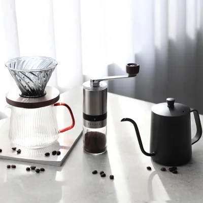 Cold Brew Coffee Maker Drip Pour Over Kit Set for Coffee Tea Lovers Perfect Gift Sets
