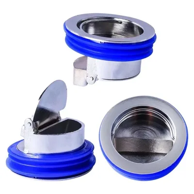 Modern All-Copper Inner Core Toilet Floor Drain Deodorizer Magnetically Suspended Odor-Proof Universal Artifact for Hotel Use