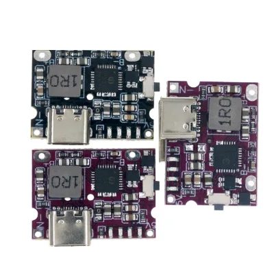 Mini type-C charger Power Bank motherboard 3A charging and discharging integrated module rechargeable mobile phone 5V to 4.2V