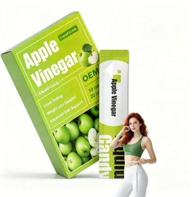 Best Quality Hot Sale Direct Factory OEM/ODM Natural Supplement Pure Apple Vinegar Gummies Liquid