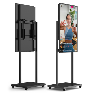 32 43 49 Inch Video Online Live Streaming Interactive Fans Broadcast Equipment Wireless Screen
