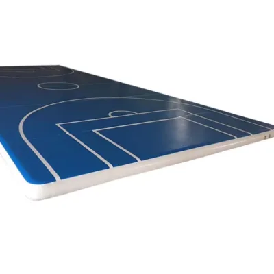 Floating Trampoline Football Court Sport Hall Jump Gymnastics Mats Inflatable Air Court
