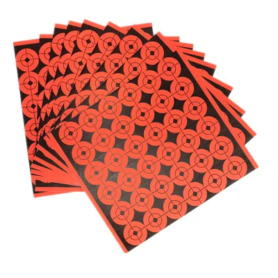 0 Ring Circular Shooting Target Paper Archery Practice Accessory Pellet Training Equipment Durable High Contrast