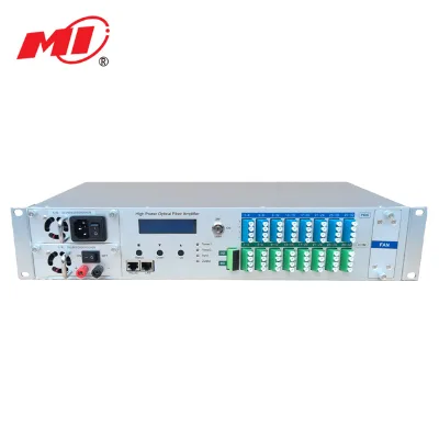 High Power Outdoor EDFA with WDM for CATV Use Temperature up to 65℃