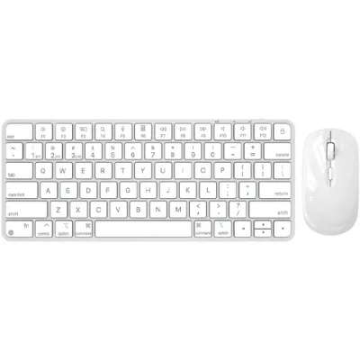 Wireless Keyboard and Mouse BT 2.4G USB Dual-Channel Connection Rechargeable Wireless Keyboard and Mouse Combo