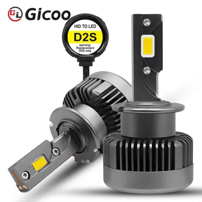 100W High Power D1S D3S LED Headlights HID D2S D4S D5S D8S D1R D2R D3R Turbo LED 30000LM