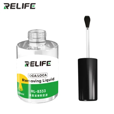 RELIFE RL-8333 High-performance LCD Repair Adhesive Remover for Mobile Phone LCD Bonding Glue No Damage to the LCD Surface