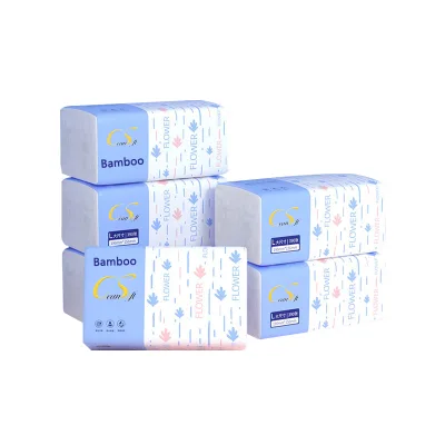 Iodegradable Eco Friendly P Custom White 2ply 3ply Bamboo Pulp Bleaching Facial Tissue