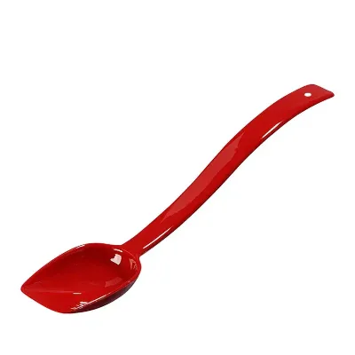 Custom Logo Eco-Friendly Modern Restaurant Plastic Serving Spoon for Buffet & Salad Parties