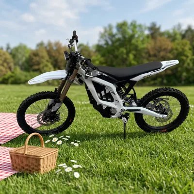 2026 Sur Ron Light Be 2 24Kw Wholesale Cross Country Racing Vehicle, 90Km/H Flat Ground Velocity Anti-Scratch Four Tone Frame