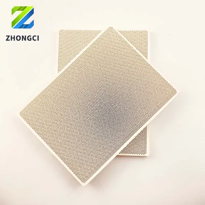 Various Sizes Far-infrared Ceramic Plate Concave Lotus-shaped Depressions 1-1.3mm Aperture for Cooking Heating Factory Sales