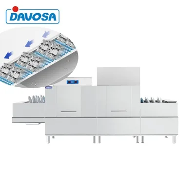 New Design Electric Free Spare Parts Commercial Dishwashers Silver Stainless Steel Dish Wash Machine Water Nozzle Freestanding