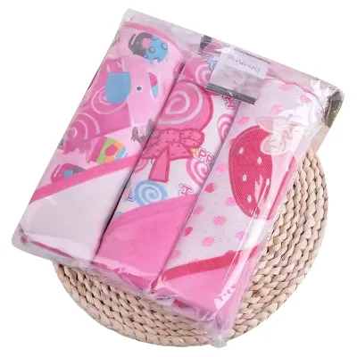 Hot Selling Random Design Low Price Comfortable Newborn Baby Bath Towel With Hood