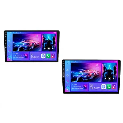 Double Din Car Stereo MP5 Player Built-in GPS Reversing Aid DSP Android Universal Fit Split Screen OLED Touch Radio Dashboard TV