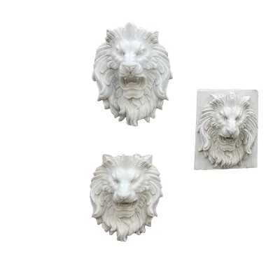 Marble for Wall Decor Can Also Be Used Lion Head Fountain Decoration Customer SH(SHENGHUA) 1 Piece Lifetime SH-0304 CN;HEB