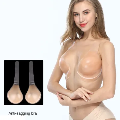 Plus Size Drop-shaped Silicone Bra Straps-Invisible European American Style Underwear Accessories