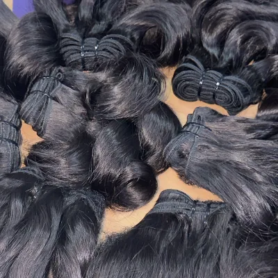 Raw Vietnamese Hair Unprocessed Virgin Natural Wavy Style Hair Vendors Cuticle Aligned Raw Human Hair Extensions Bundles