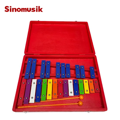Sinomusik Xylophone 25 Tone Aluminum Plate Piano