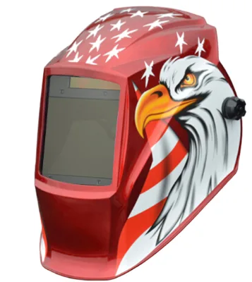 Solar Powered Auto-Darkening Welding Mask for Argon Arc & MIG Welding OEM Customizable Head-Mounted Helmet