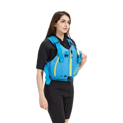 Custom Logo Three Size PVC Foam Ripstop Buoyancy Aid or Life Vest with >75N Buoyancy and Solas Certified for Kayak