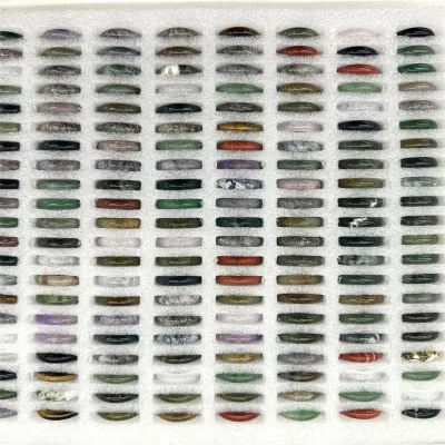Wholesale Price Crystal Products Healing Stones Crystal Craft Mixed Material Crystal Rings for Decoration